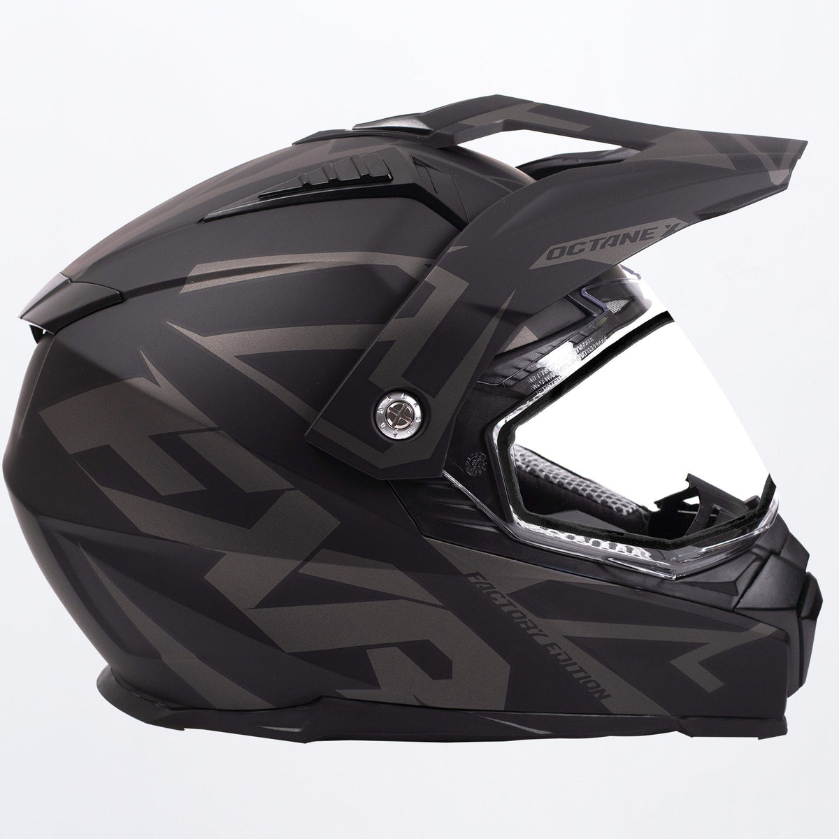FXR Octane X Deviant Skoterhjälm med Dual Shield