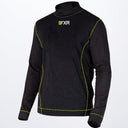 FXR Herr Vapour 20% Merino Mock Neck Longsleeve