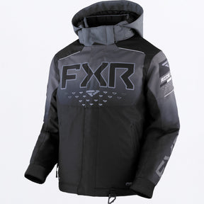 FXR Child Helium skoterjacka för barn i Black Ops