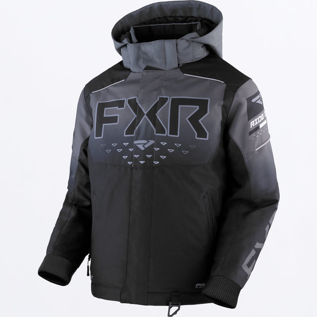 FXR Child Helium skoterjacka för barn i Black Ops