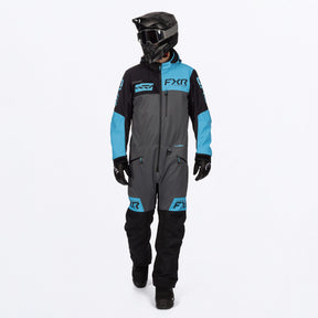 FXR Herr Revo Lite Skoteroverall i blå/Ti/svart