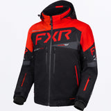 FXR Herr Boost FX 2-in-1 Skoterjacka i svart/röd