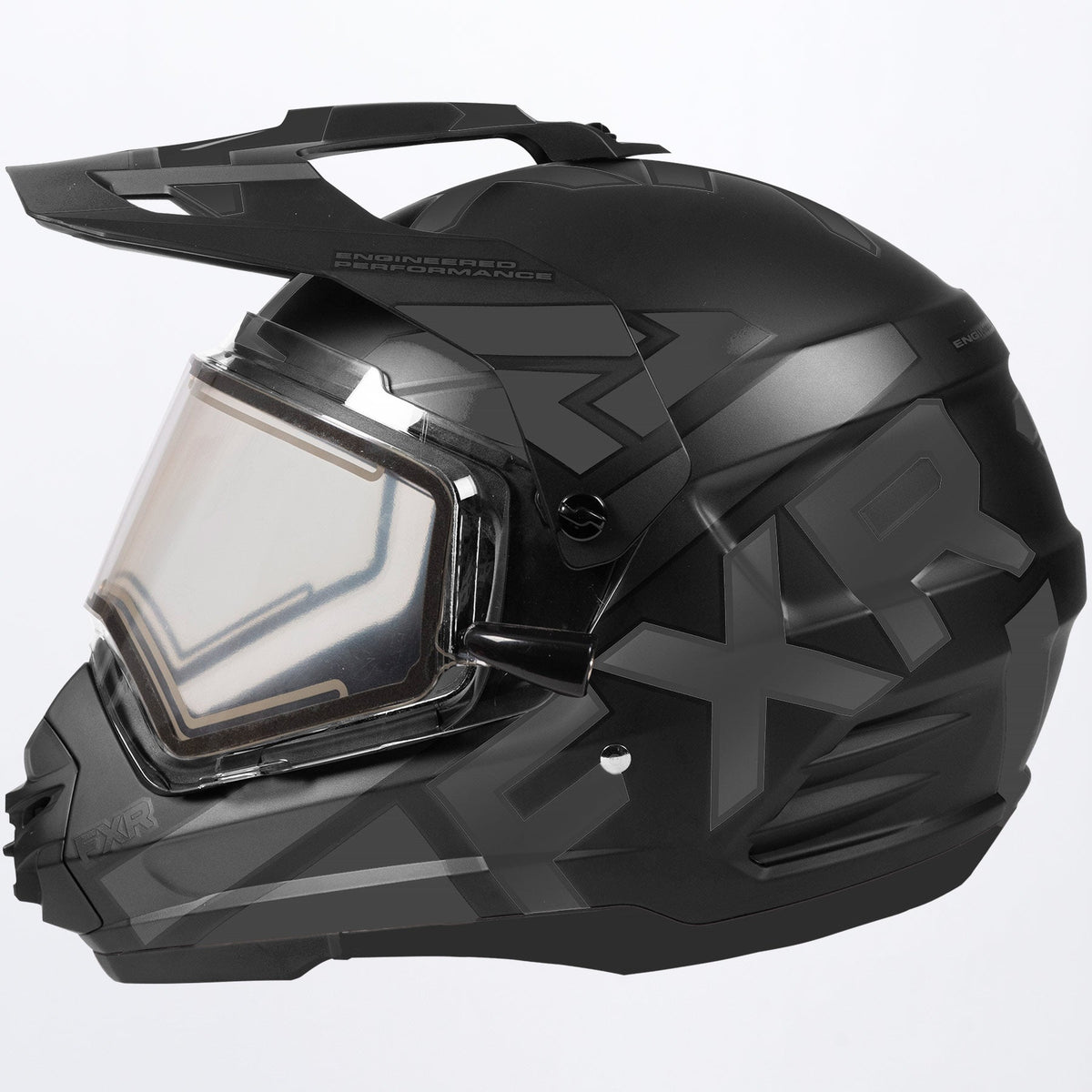 FXR Torque X Evo Skoterhjälm med E-Shield & Sun Shade