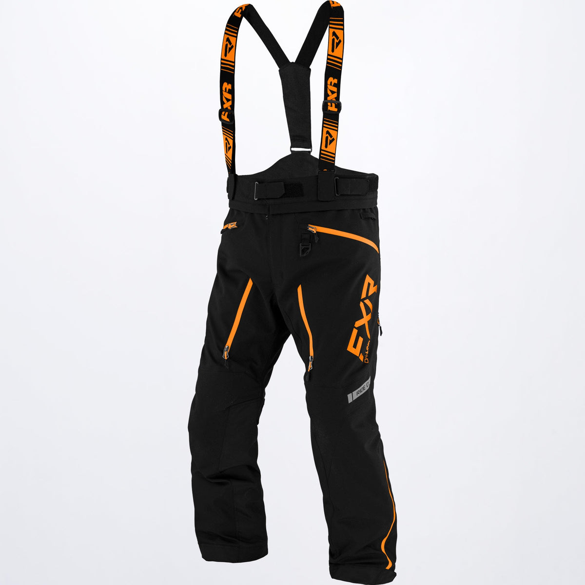 Mission_Pant_M_BlackOrange_Front