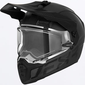 FXR Clutch X Pro Carbon Skoterhjälm i Black Ops