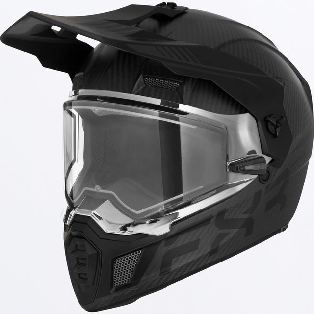 FXR Clutch X Pro Carbon Skoterhjälm i Black Ops