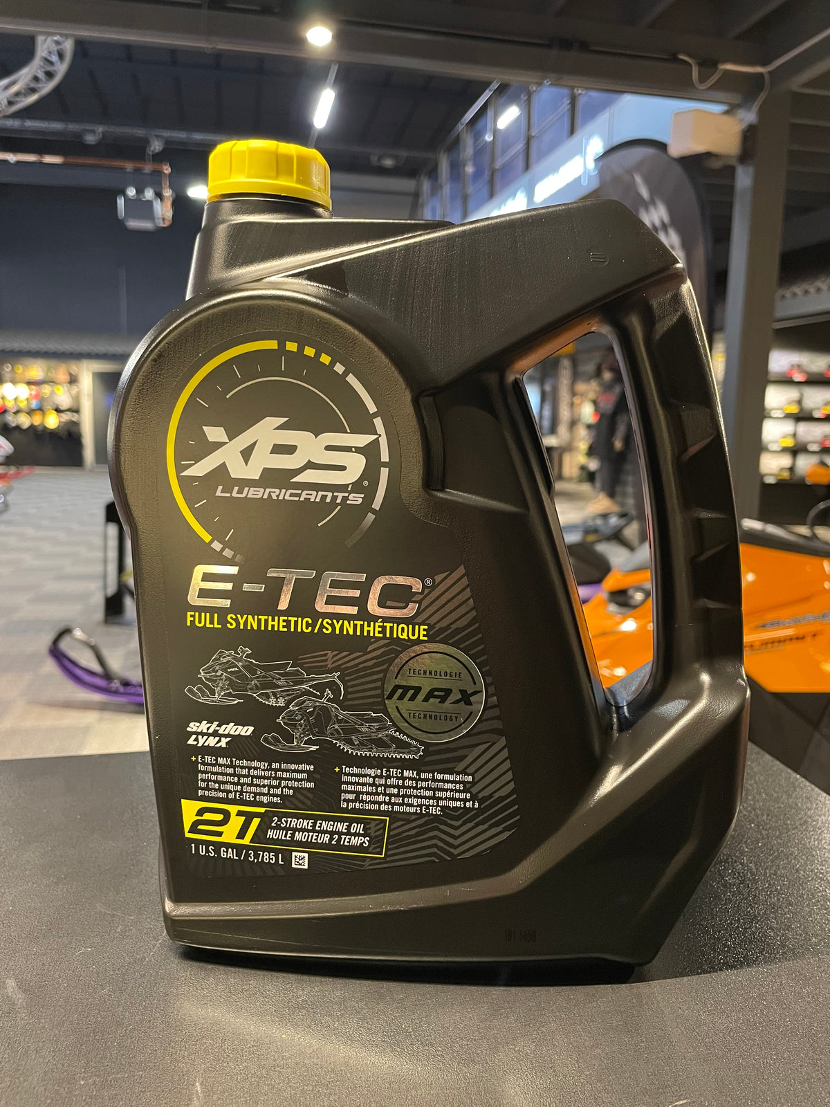 XPS 2T E-TEC MAX Syntetisk Olja, 3,785 liter