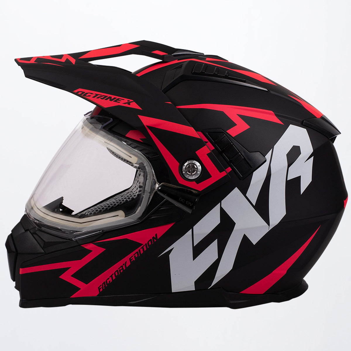 FXR Octane X Deviant Skoterhjälm med E-Shield