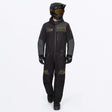 FXR Herr Revo Lite Skoteroverall i svart/Asphalt/Kash