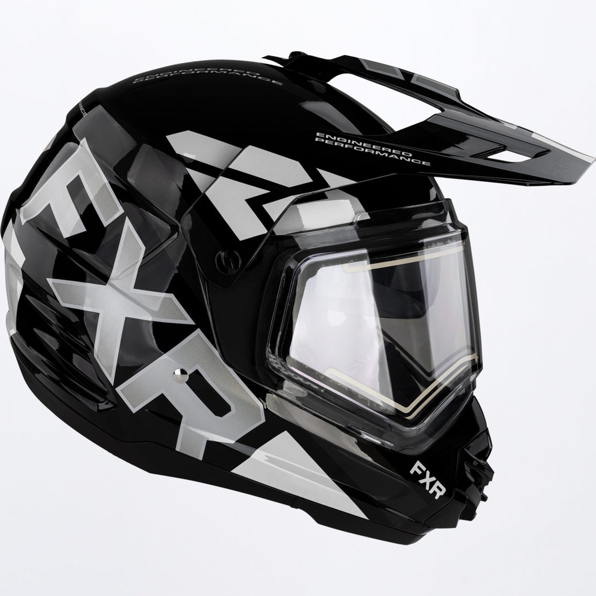 FXR Torque X Evo Skoterhjälm med E-Shield & Sun Shade