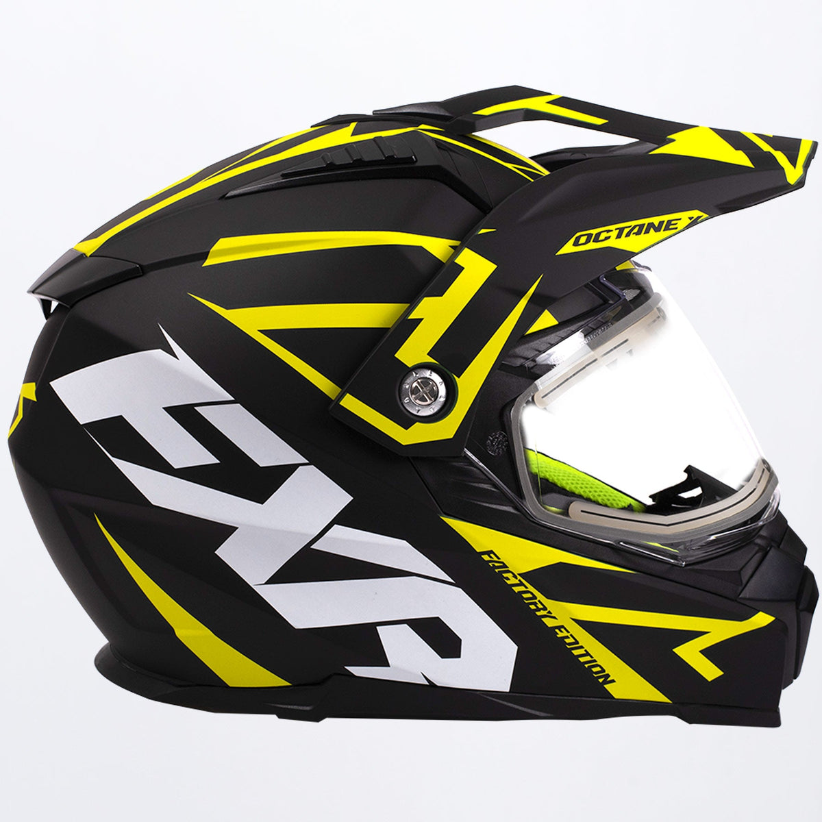 FXR Octane X Deviant Skoterhjälm med E-Shield