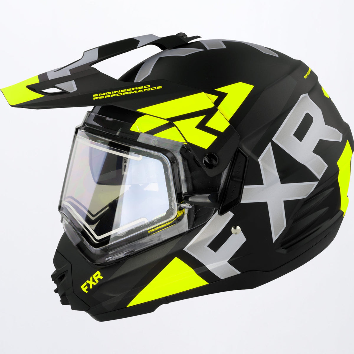 FXR Torque X Evo Skoterhjälm med E-Shield & Sun Shade
