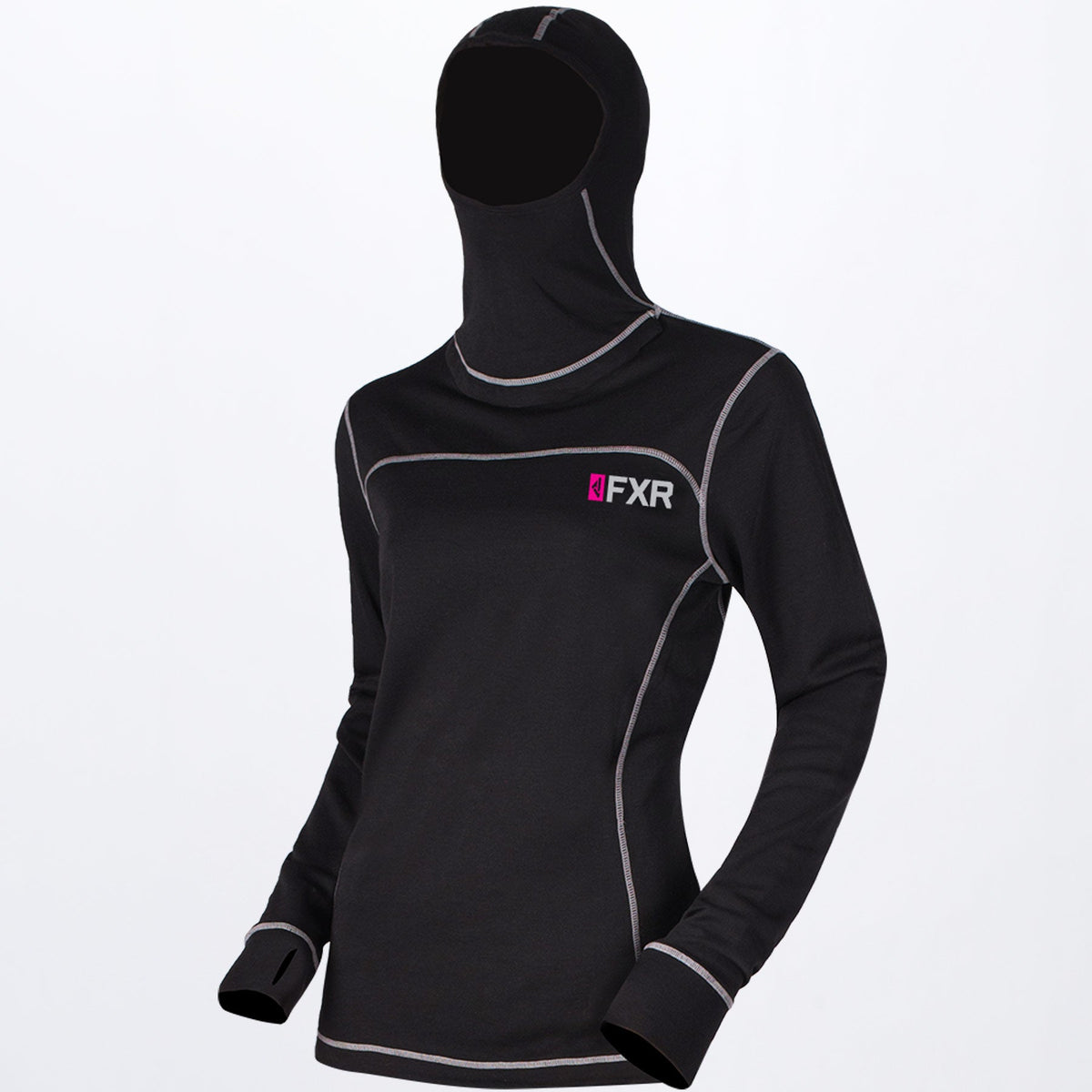 FXR Dam Vapour 20% Merino Balaclava Longsleeve