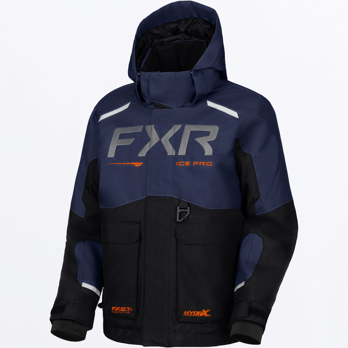 FXR Junior Excursion FX Skoterjacka i svart/midnattsblå