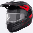 FXR Maverick X Pro Skoterhjälm i svart/röd