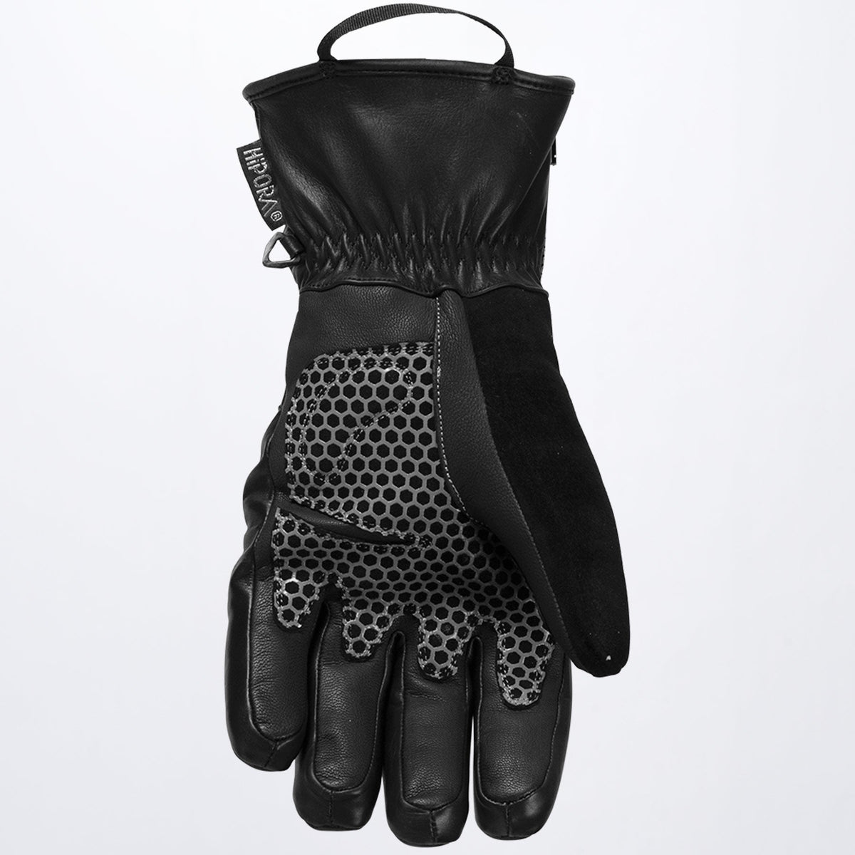 FXR Herr Leather Short Cuff Skoterhandskar
