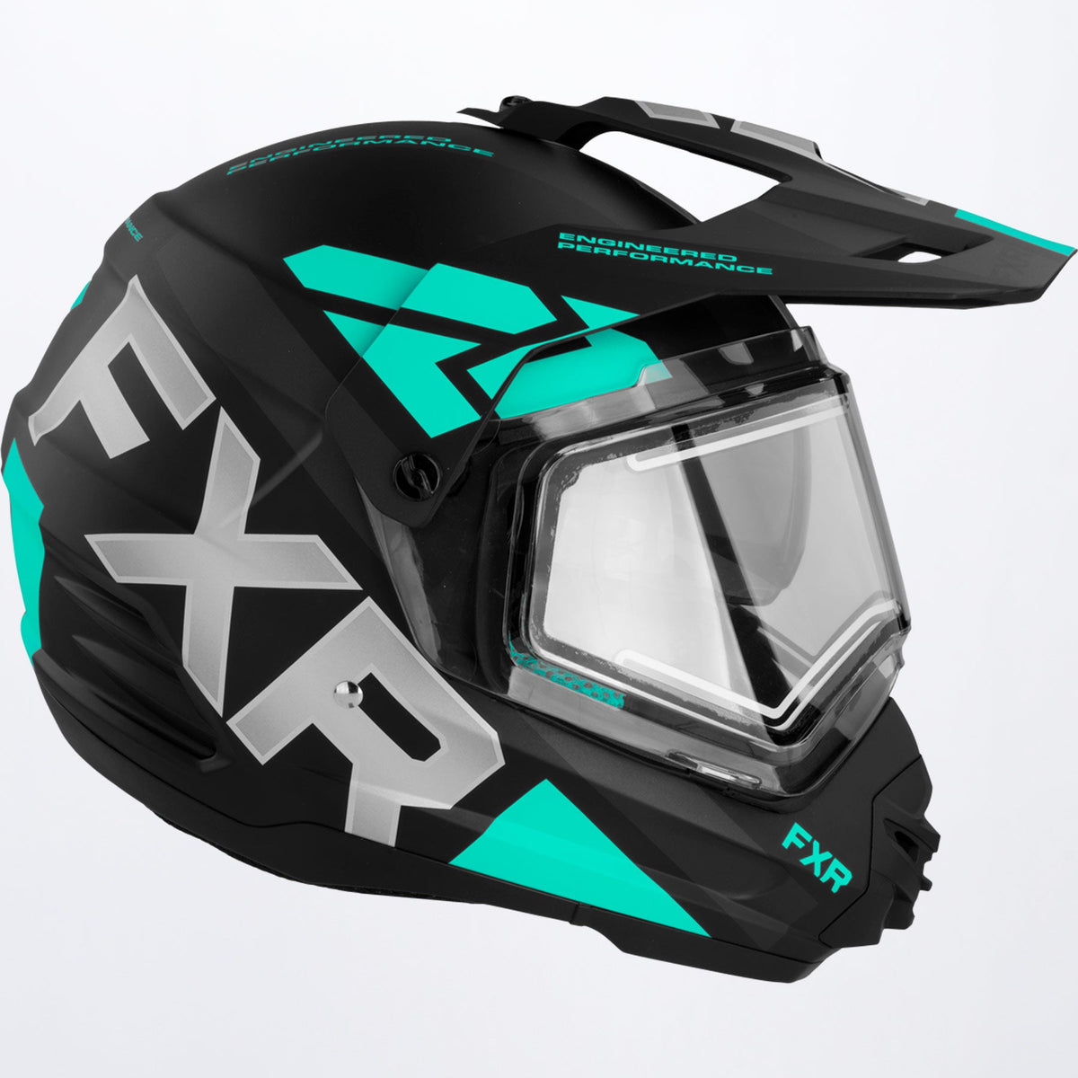 FXR Torque X Evo Skoterhjälm med E-Shield & Sun Shade