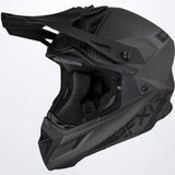 FXR Helium Carbon Skoterhjälm med D-Ring