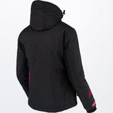 Fresh_Jacket_W_BlackLinenFuchsia_Back