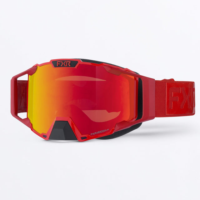 FXR Pilot Goggle i röd