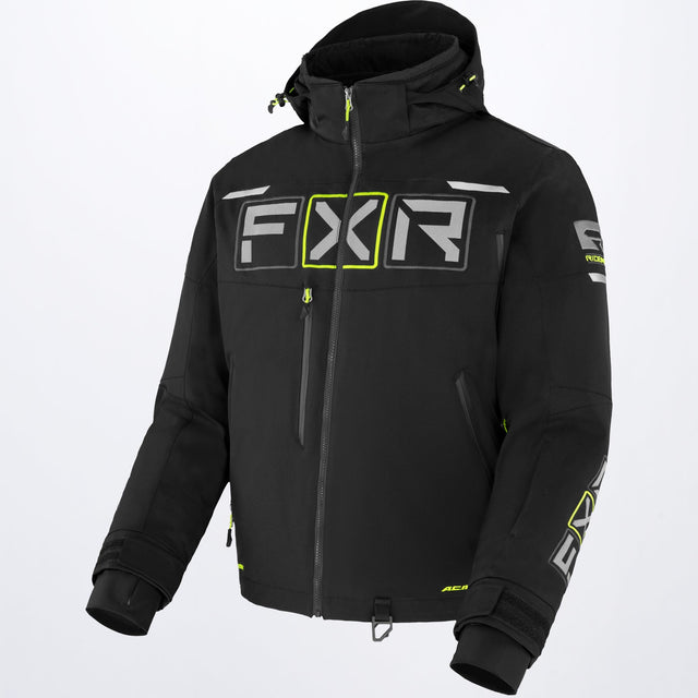 FXR Herr Maverick Skoterjacka i svart/Hi-Vis