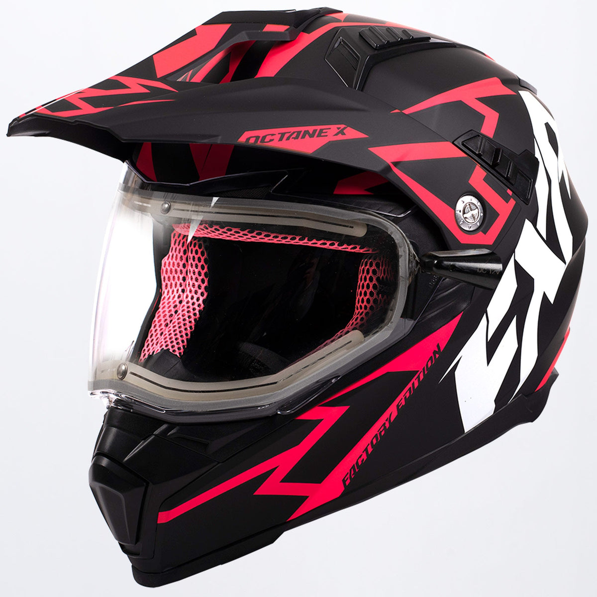 FXR Octane X Deviant Skoterhjälm med E-Shield