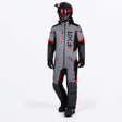 FXR Herr Helium Isolerad Skoteroverall i Titanium/röd