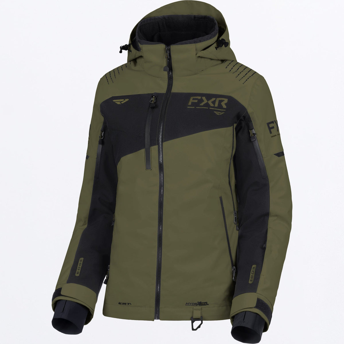 FXR Dam Edge 2-in-1 Skoterjacka i Moss/svart
