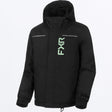FXR Junior Kicker Skoterjacka i svart/Lt. Sage