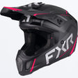 FXR Clutch Evo skoterhjälm i svart/Razz