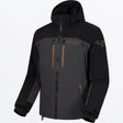 FXR Herr Helium Pro 3-in-1 Skoterjacka i svart/Asphalt