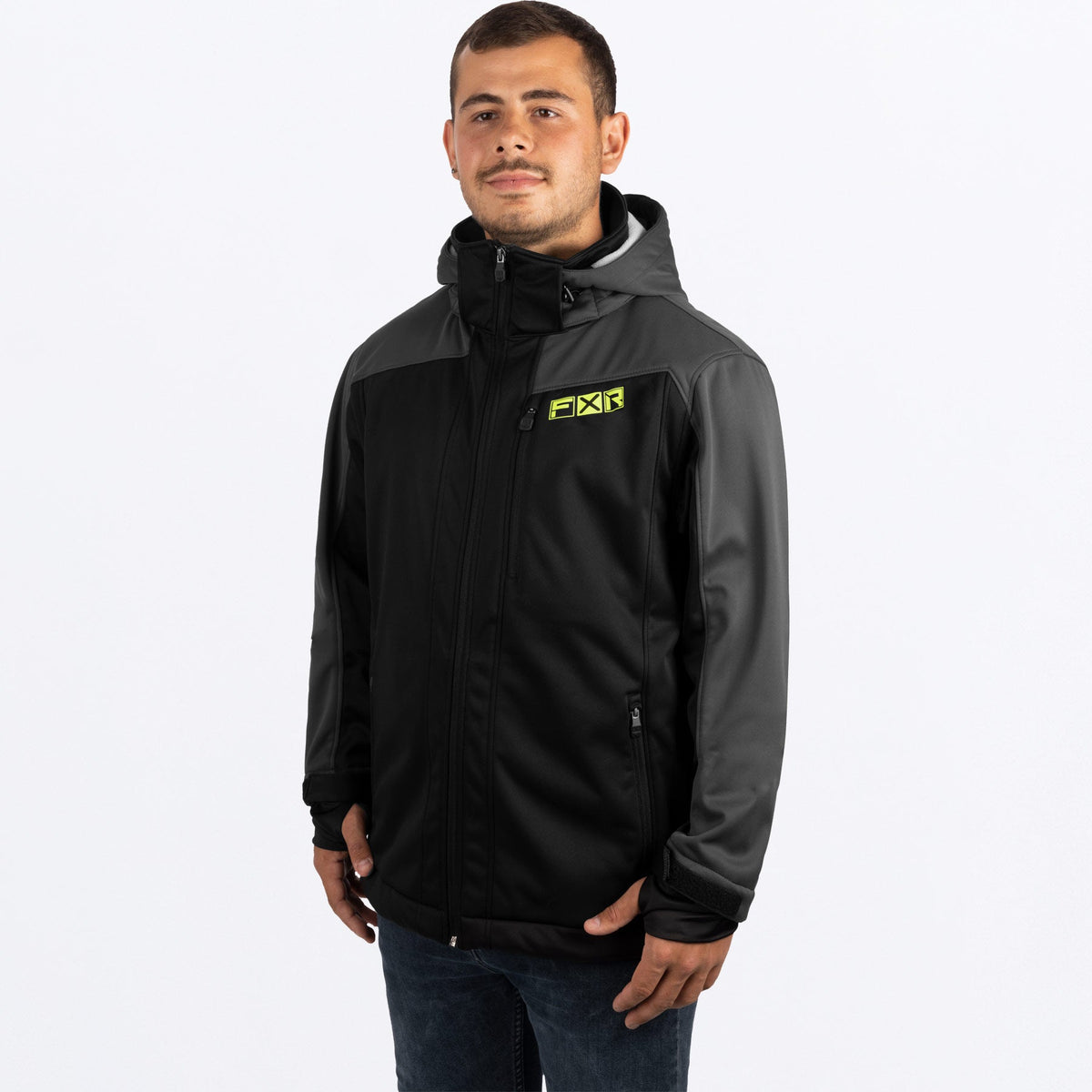 FXR Herr Renegade Softshell Skoterjacka
