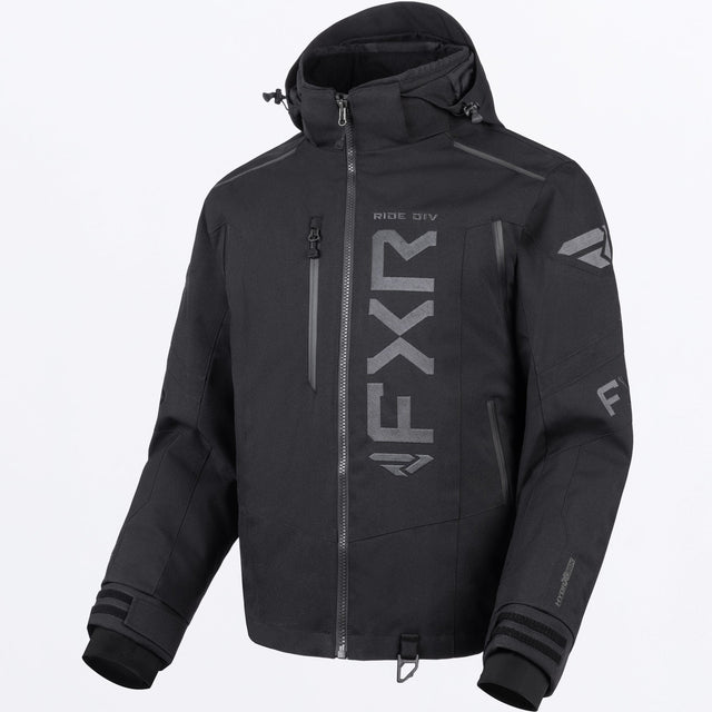 FXR Herr Helium X 2-in-1 Skoterjacka i Black Ops