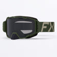 FXR Maverick Prime Goggle i armégrön