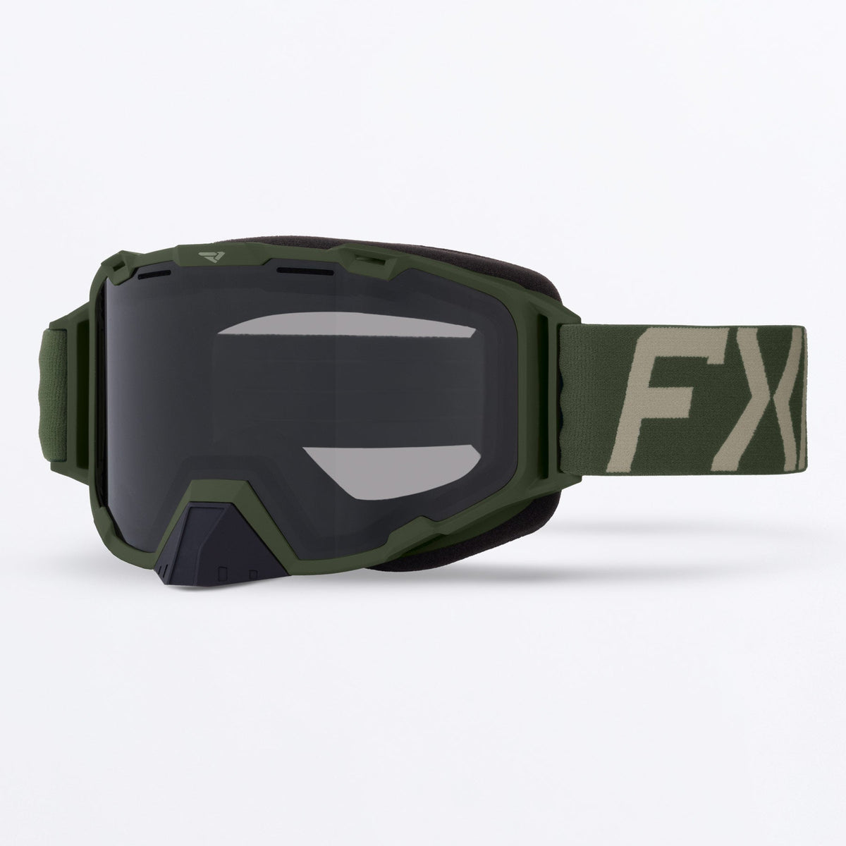 FXR Maverick Prime Goggle i armégrön