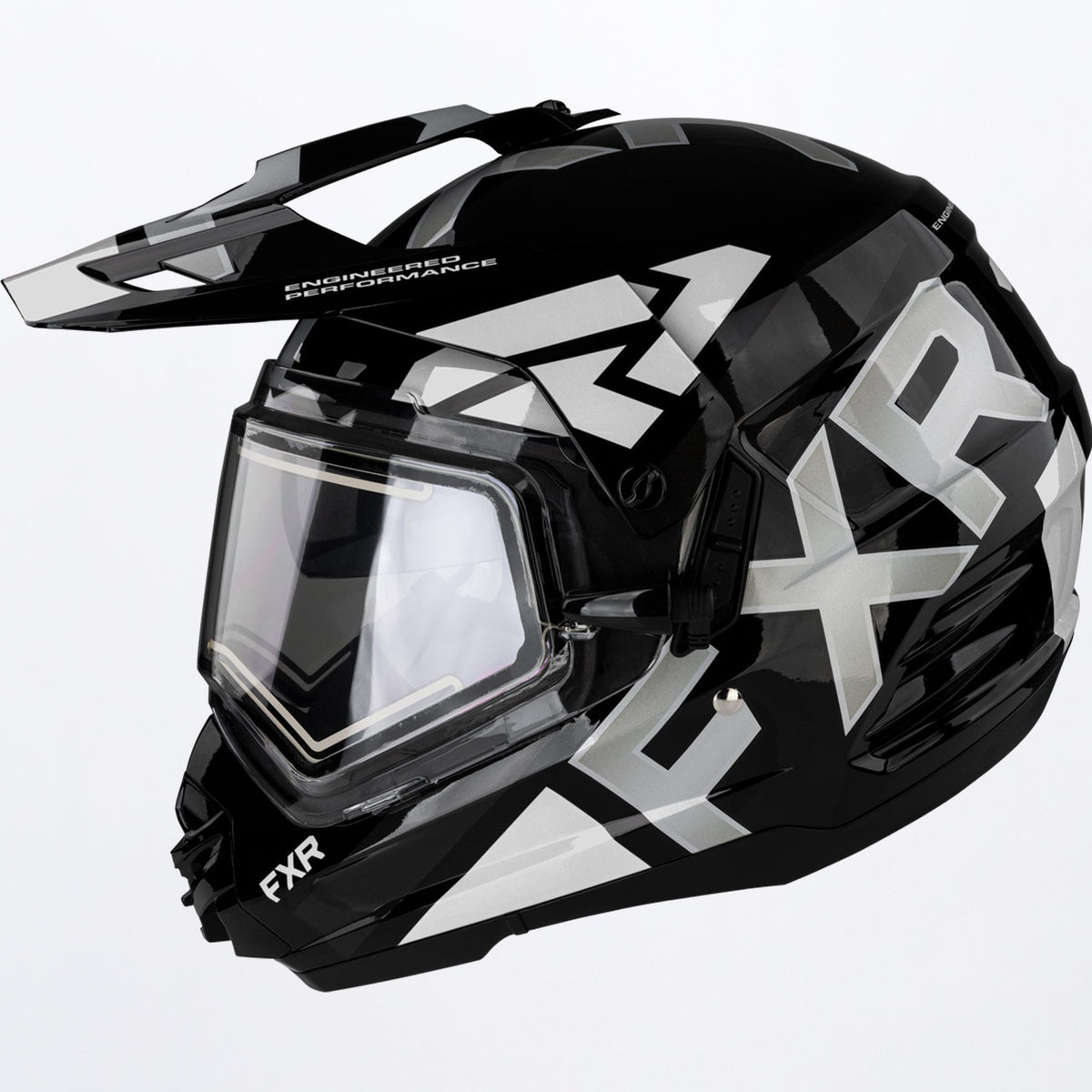FXR Torque X Evo Skoterhjälm med E-Shield & Sun Shade