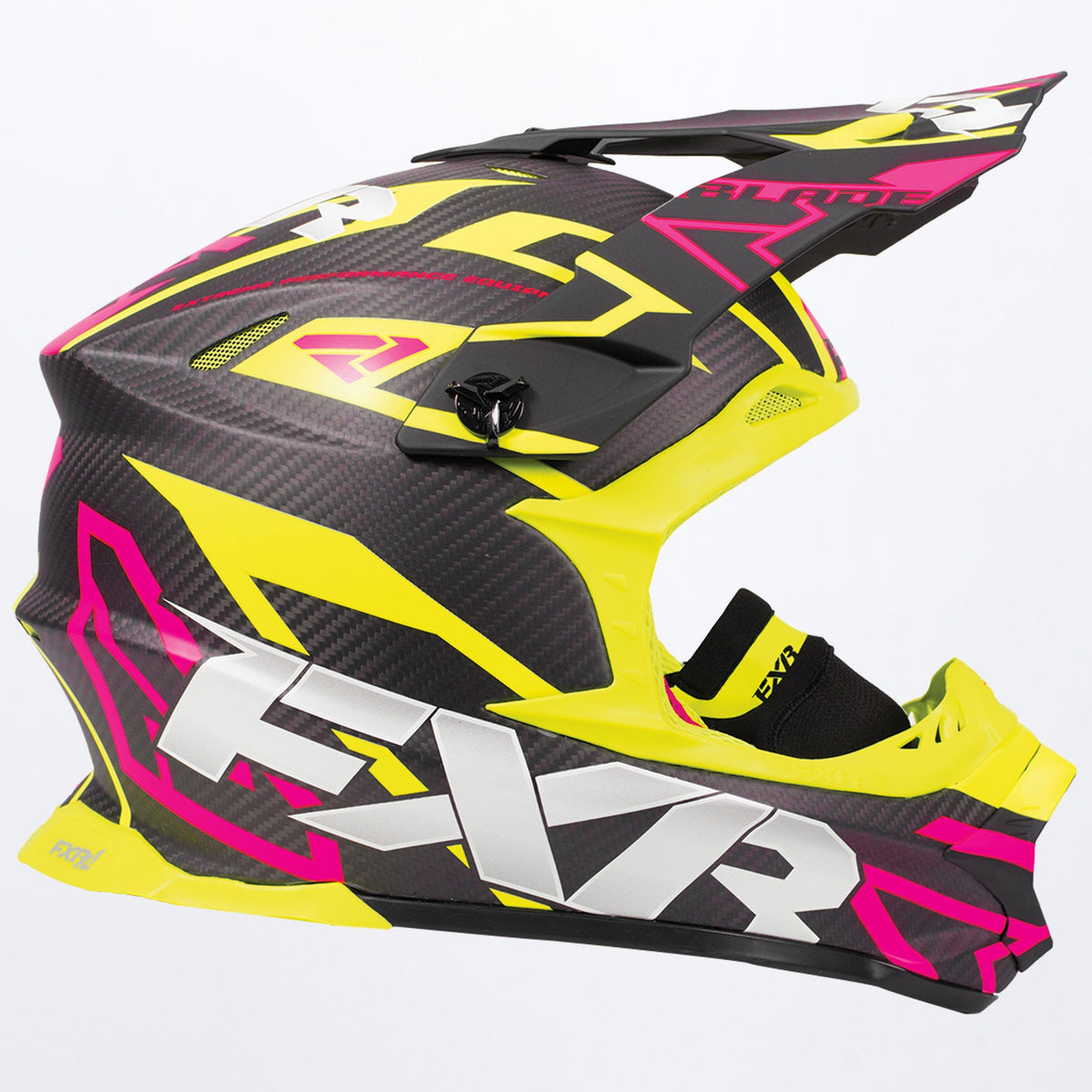 FXR Blade Carbon Vertical Skoterhjälm