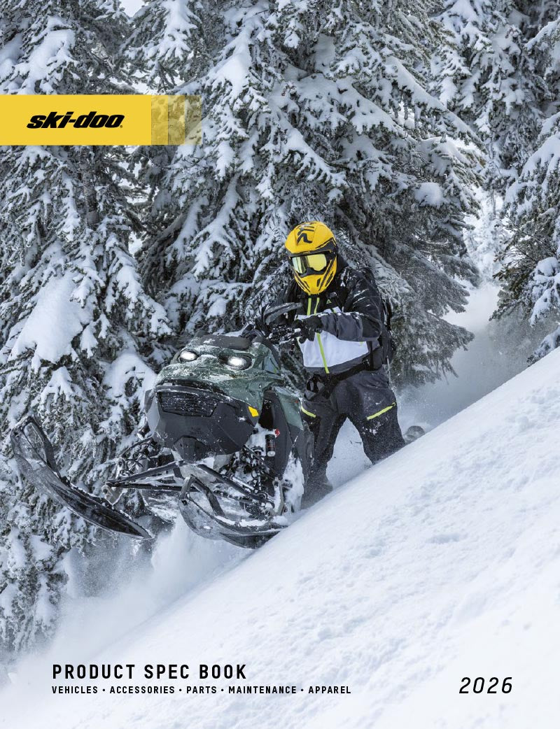 Ski-Doo Lineup & Tillbehör 2026